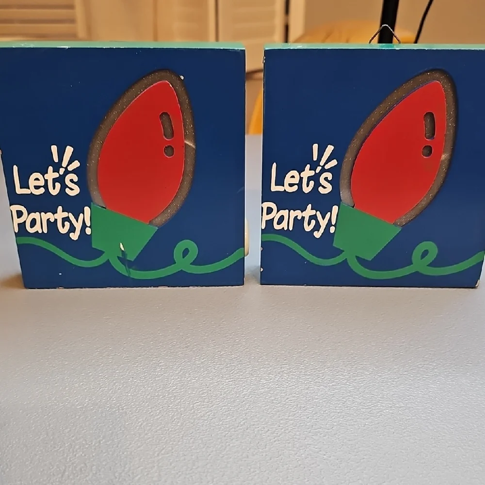 Let's Party Red and Green Home Party Supplies